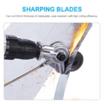 Adaptor Pentru Taiat Tabla, Cu Role Pentru Bormasina,