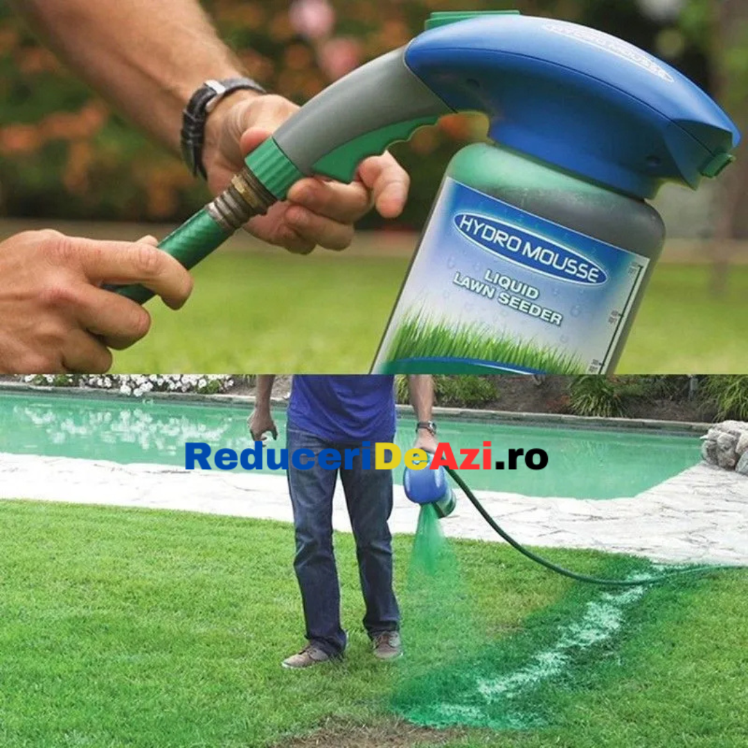 Pulverizator pentru plantare insamantare gazon Hydro Mousse