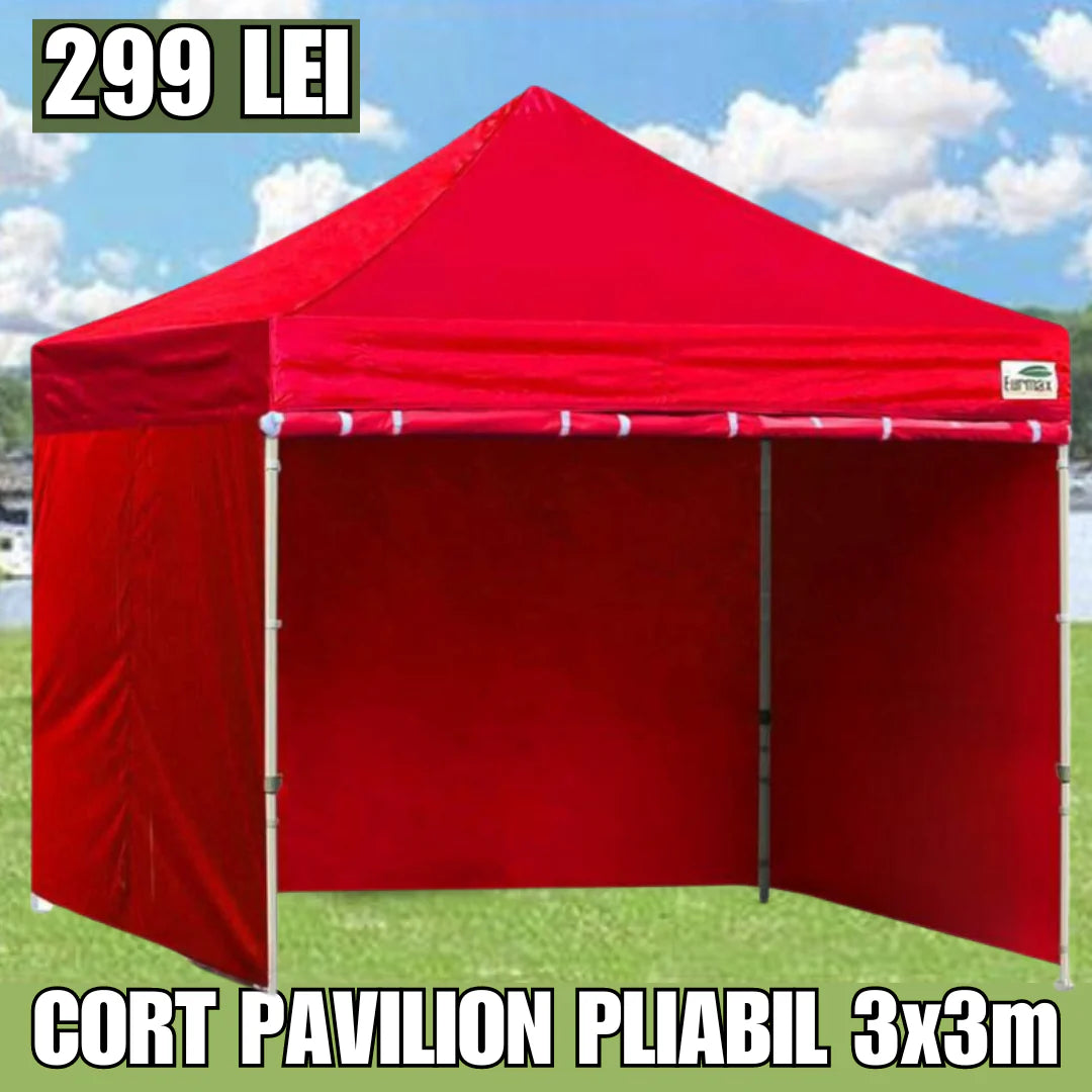 Cort cu pavilion PLIABIL