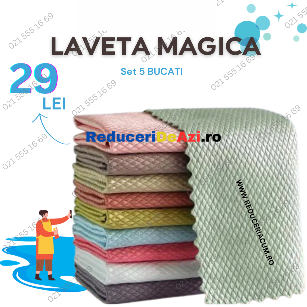 XSXS Set 3 laveta magica 30 x 40 cm
