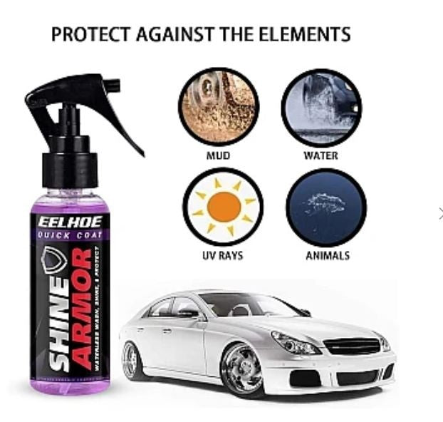 KIT CEARA LICHIDA CERAMICA EFECT HIDROFOB 236ML SHINE ARMOR