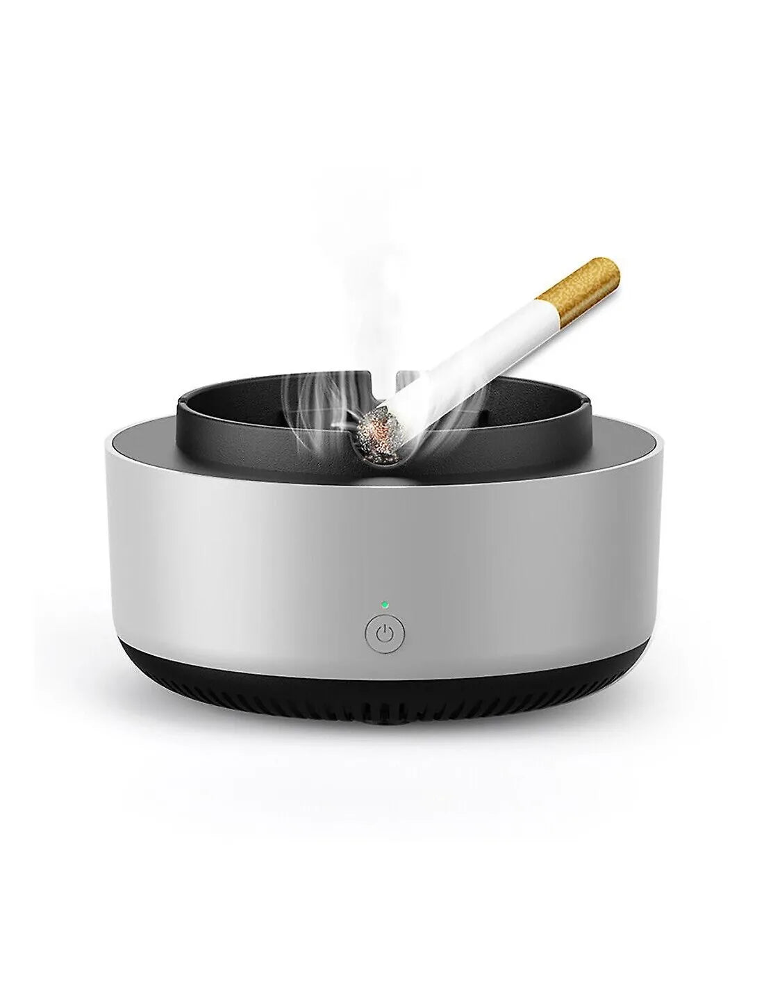 Scrumiera electrica inteligenta ,cu aspiratie, alimentare baterii AA