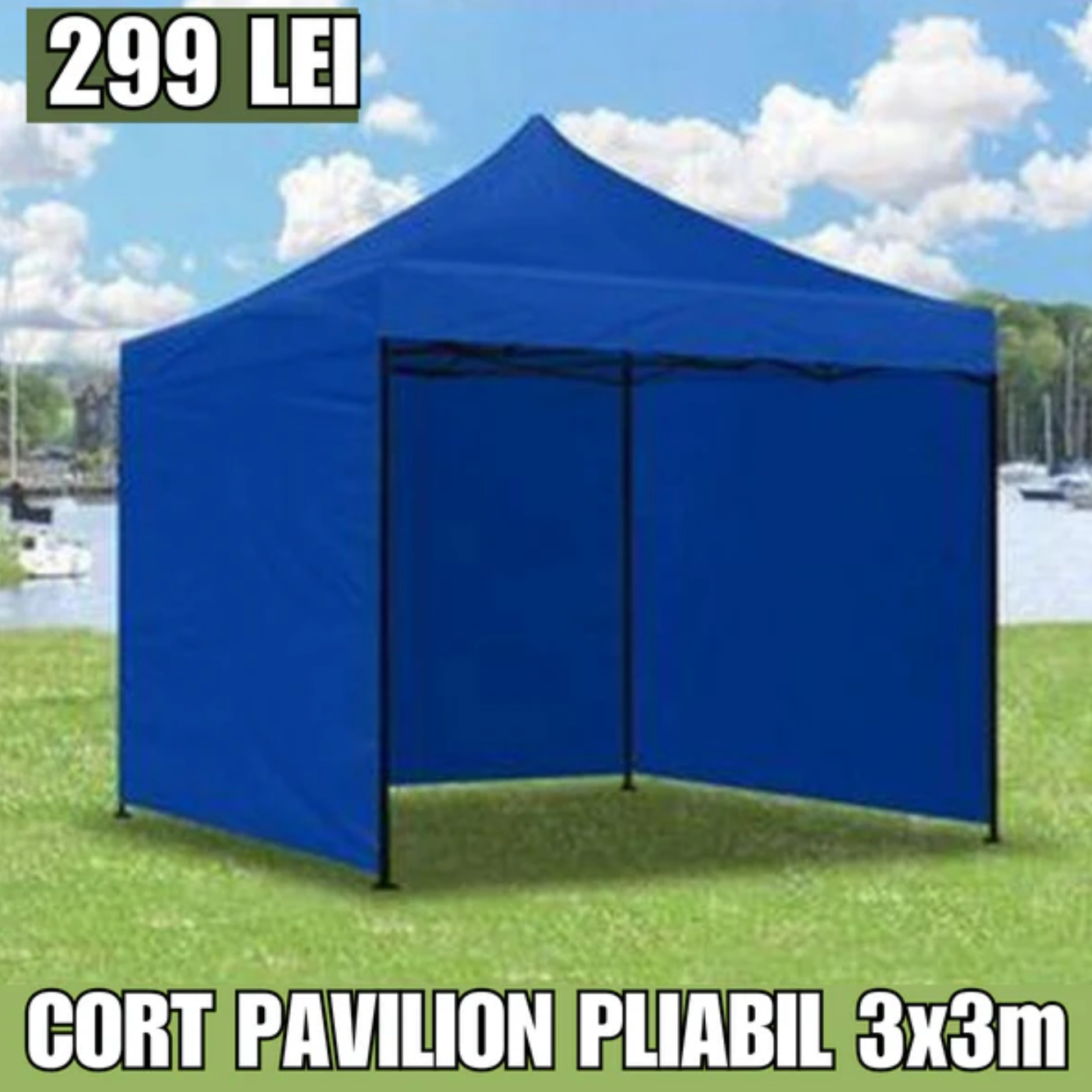 Cort cu pavilion PLIABIL