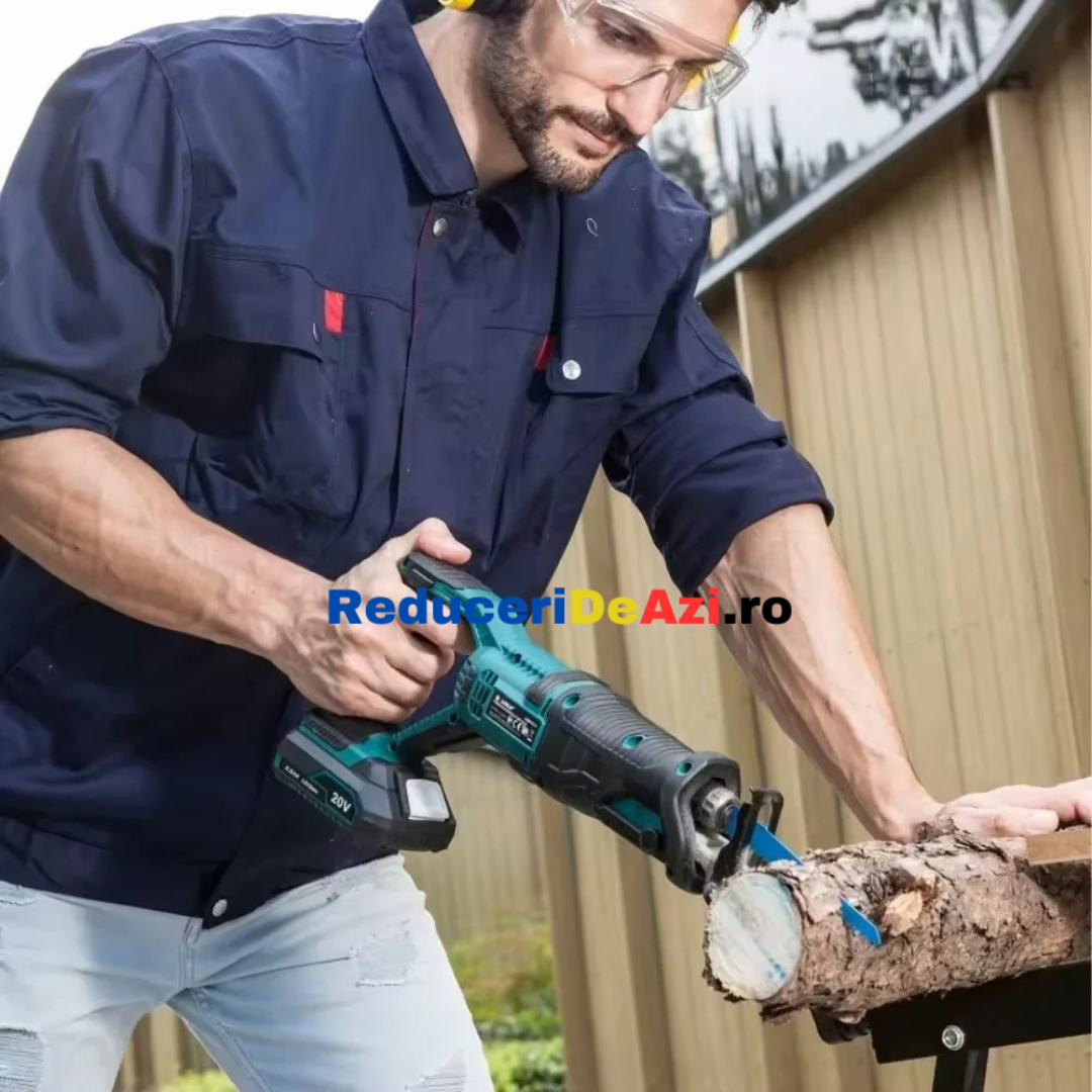 Fierastrau pendular tip sabie LEIHMANN, 36 V, 100 mm, 2 acumulatori