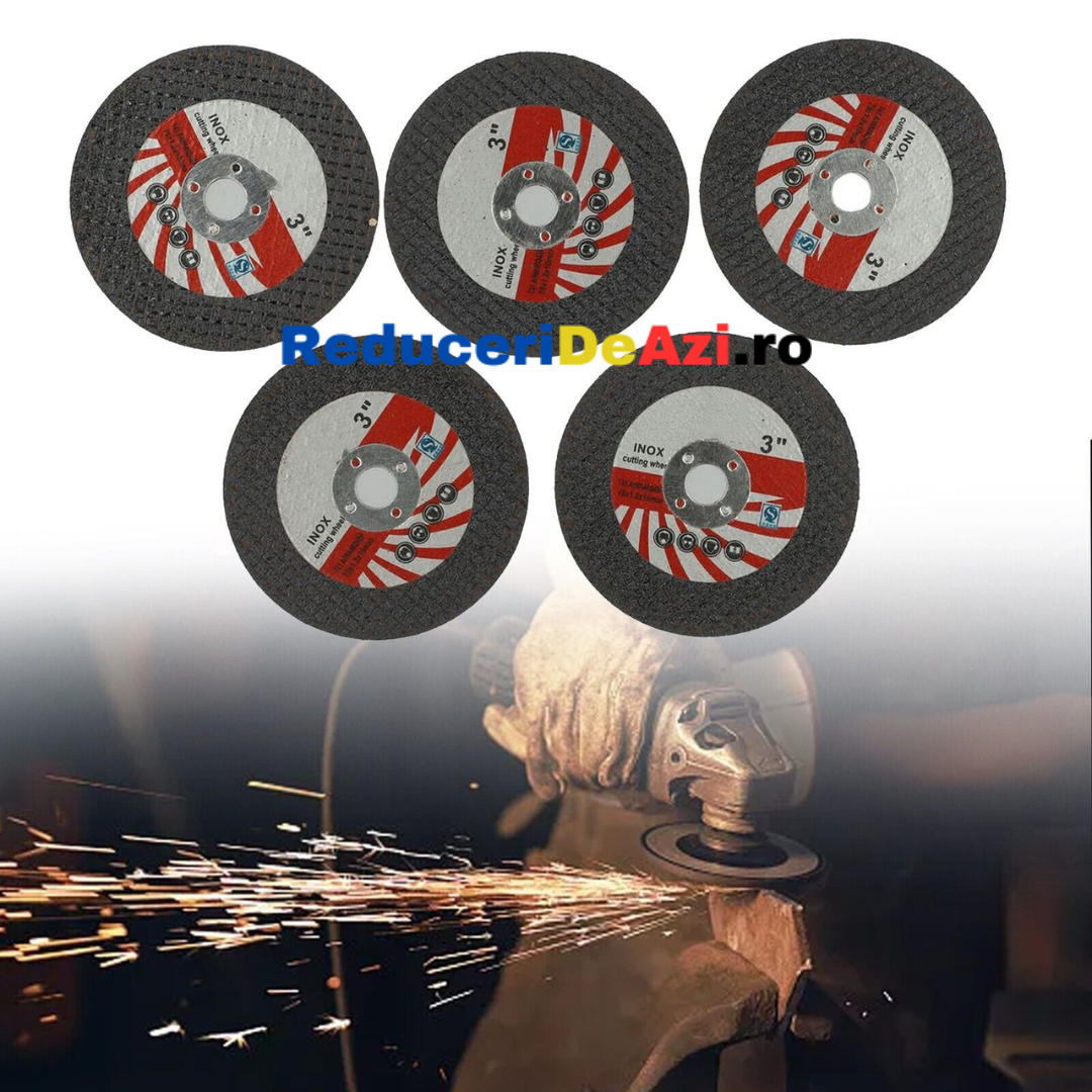 5 bucati mini disc de tăiere circular 80 mm pentru polizor