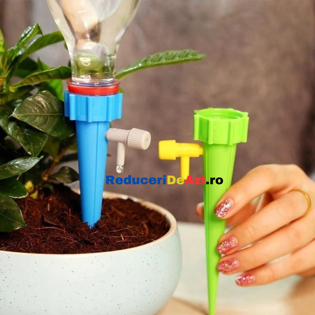 GRATUIT 12 + 12 PlantDrip, Sistem automat pentru udarea plantelor