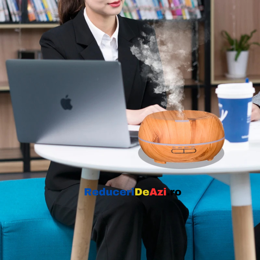 Lichidare de stoc. Difuzor aromaterapie, umidificator, purificator aer