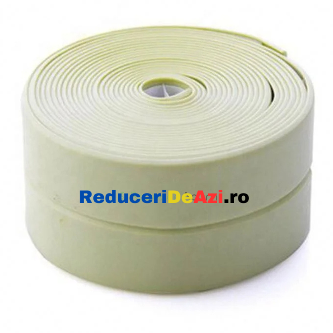 Set 2 x Banda adeziva de etansare 4 cm, VERDE