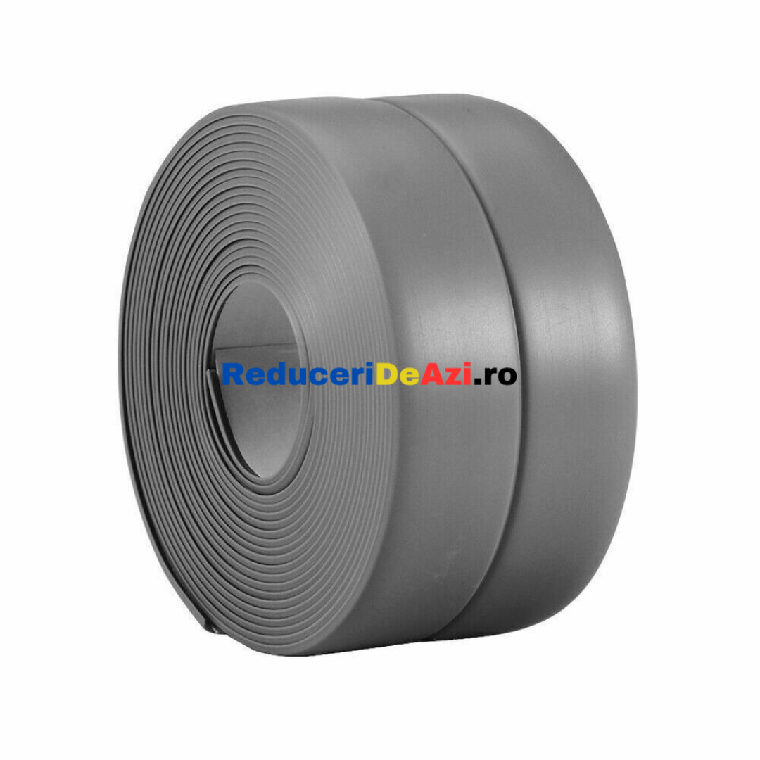 Set 2 x Banda adeziva de etansare 4cm, GRI