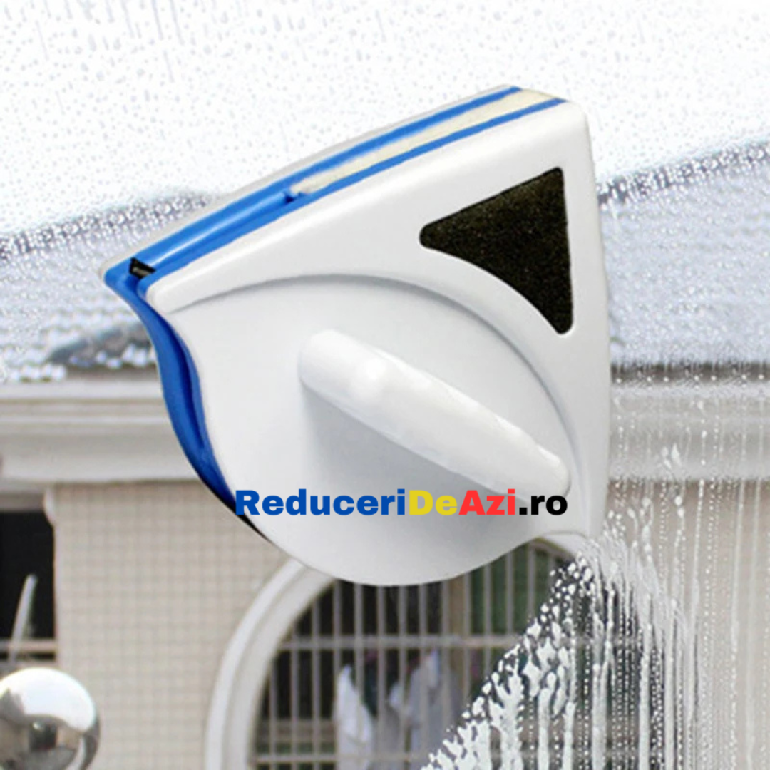 Stergator magnetic pentru geamuri 3D