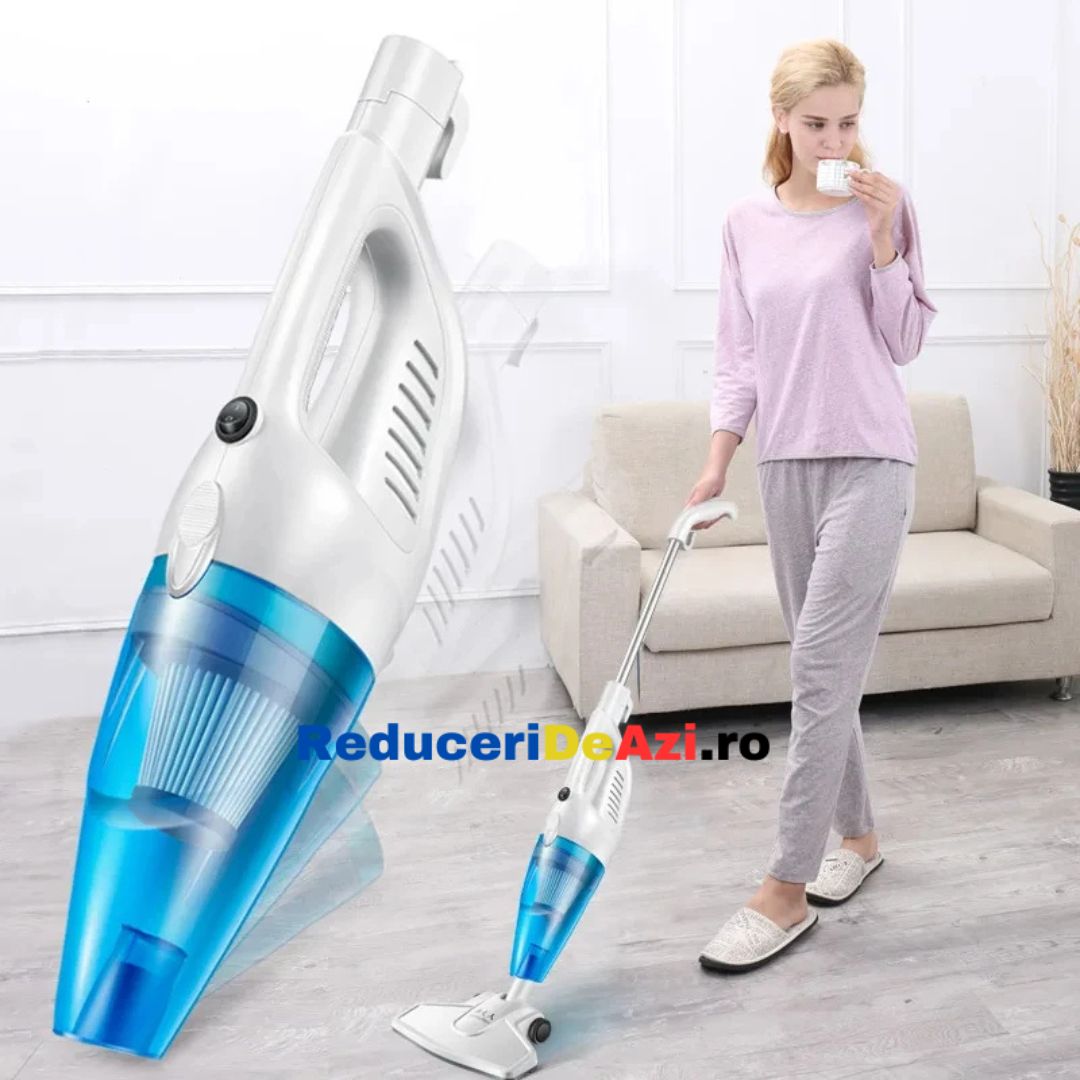 Aspirator Vertical 2 in 1 cu filtru fara sac