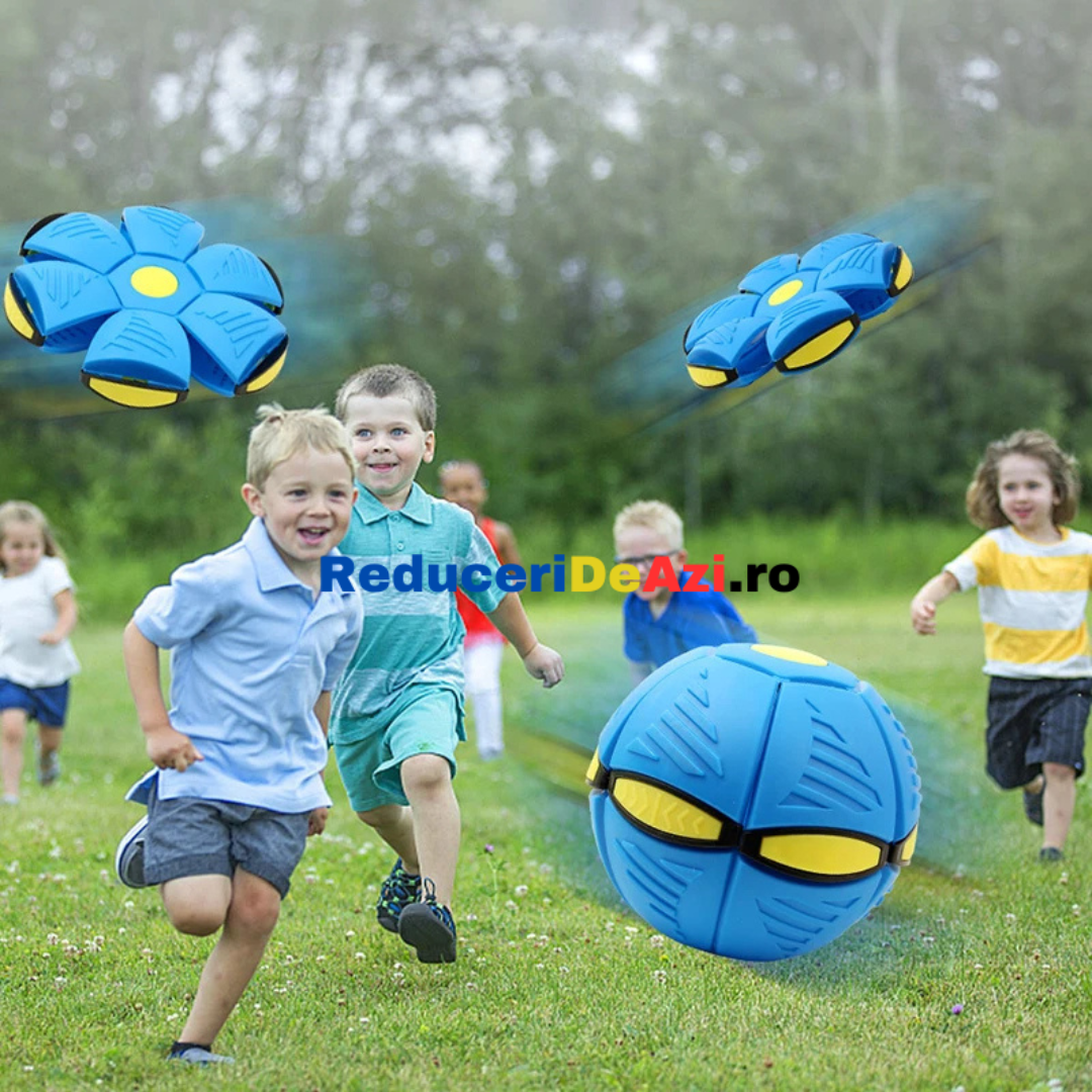 Set 2 x Disc zburator Flat Ball, transformabil in minge