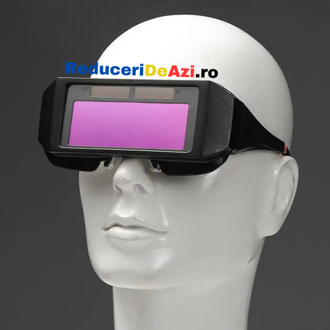 Ochelari de protectie sudura cu display LCD, cristale lichide auto-intunecare