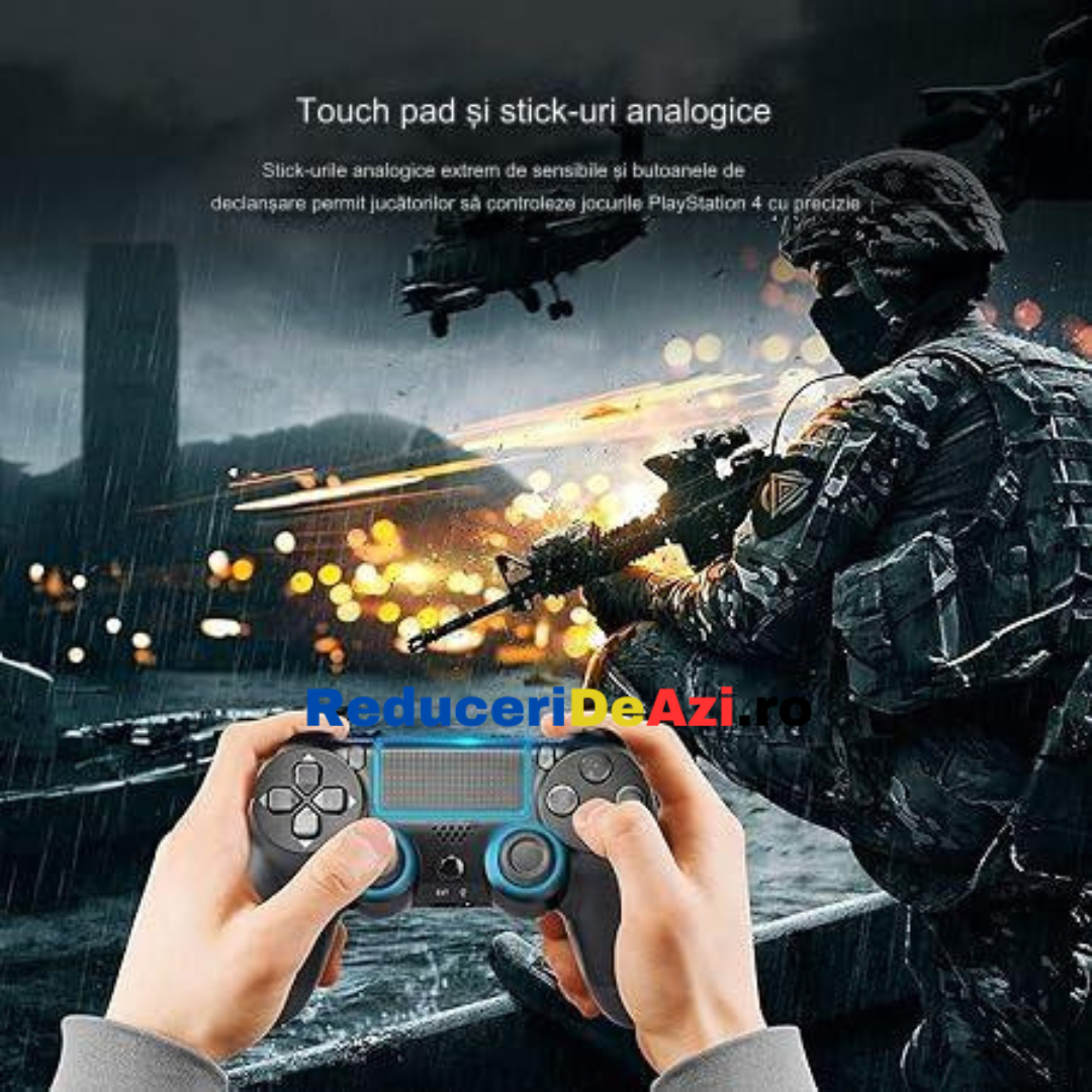 Controller Dualshock 4 V2 New Model pentru Playstation 4, Black