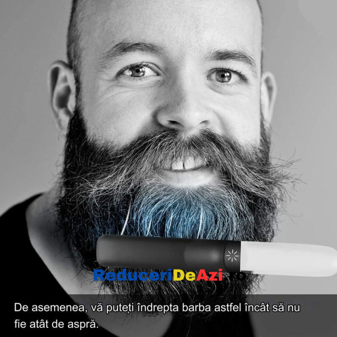 Mini placa 2in1 pentru indreptat parul si barba