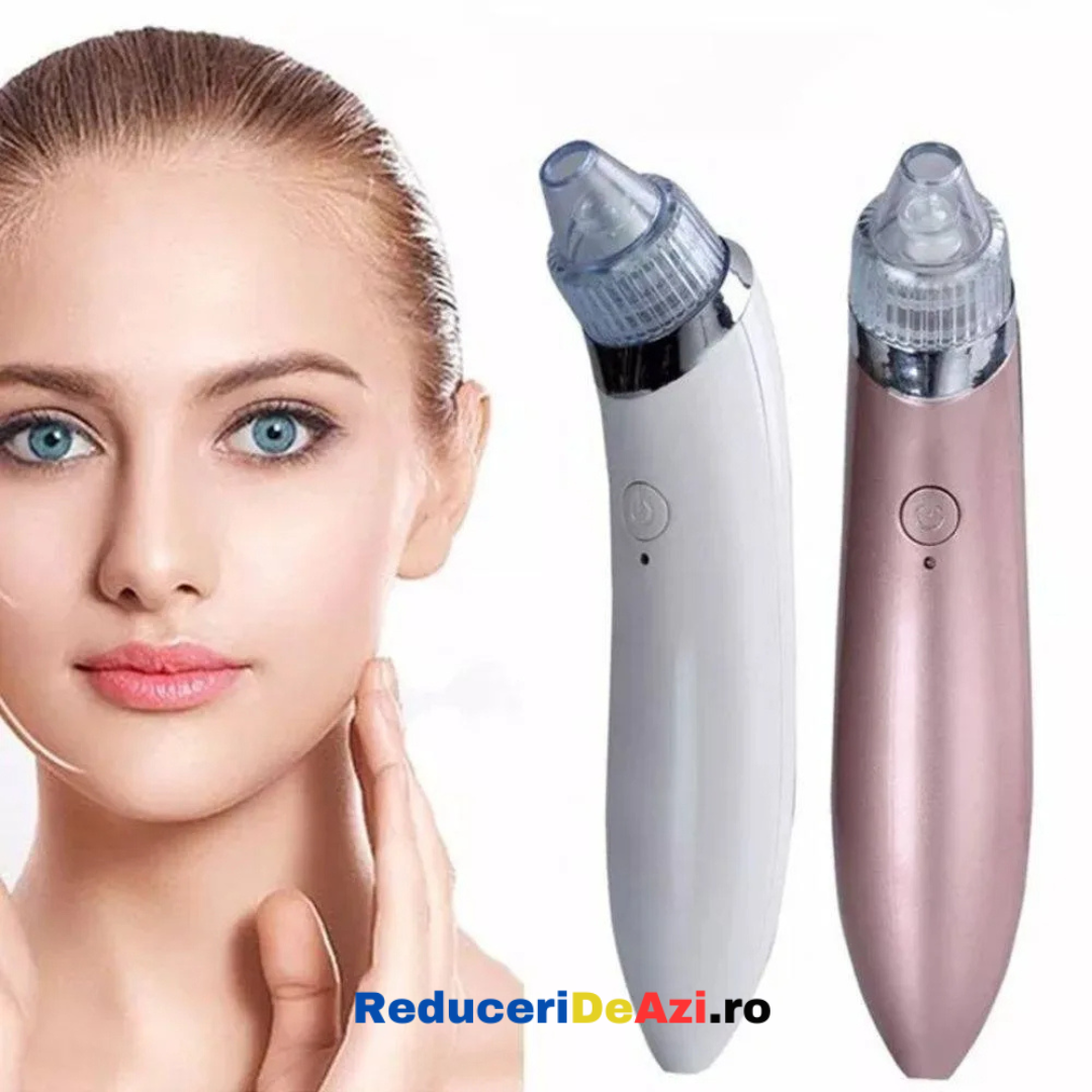 Aparat cu vacuum pentru curatarea tenului