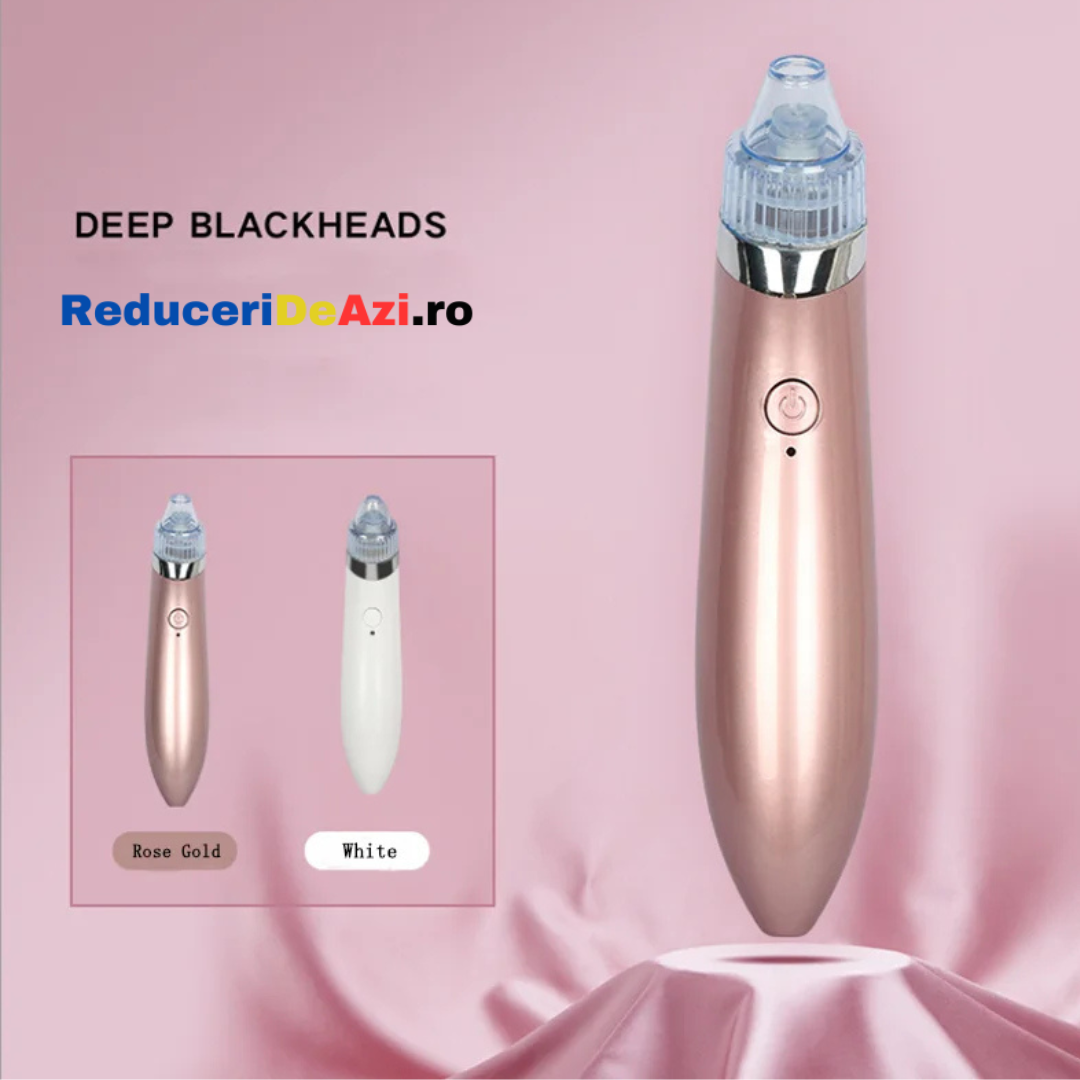 Aparat cu vacuum pentru curatarea tenului