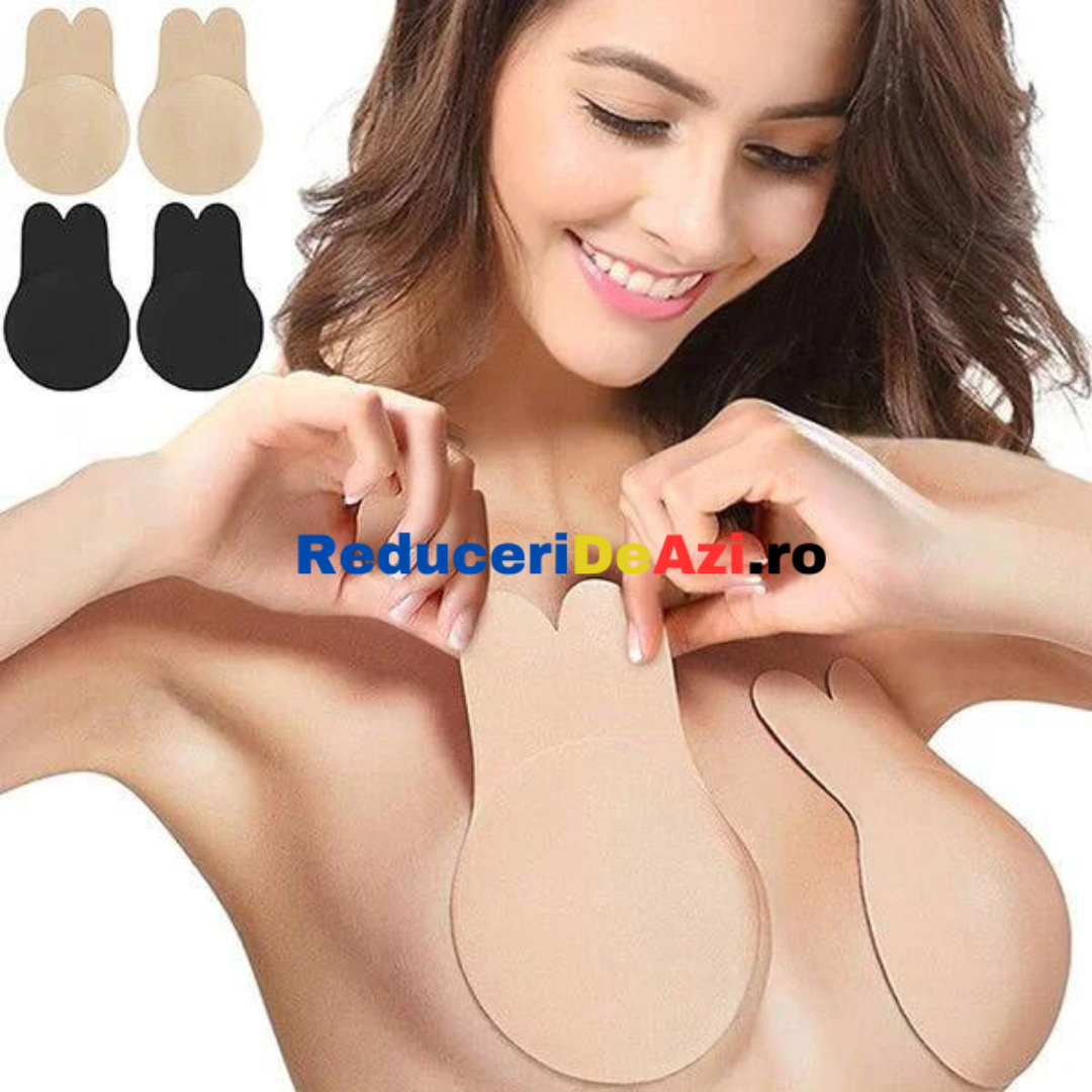 Sutien adeziv fără bretele cu efect PUSH-UP