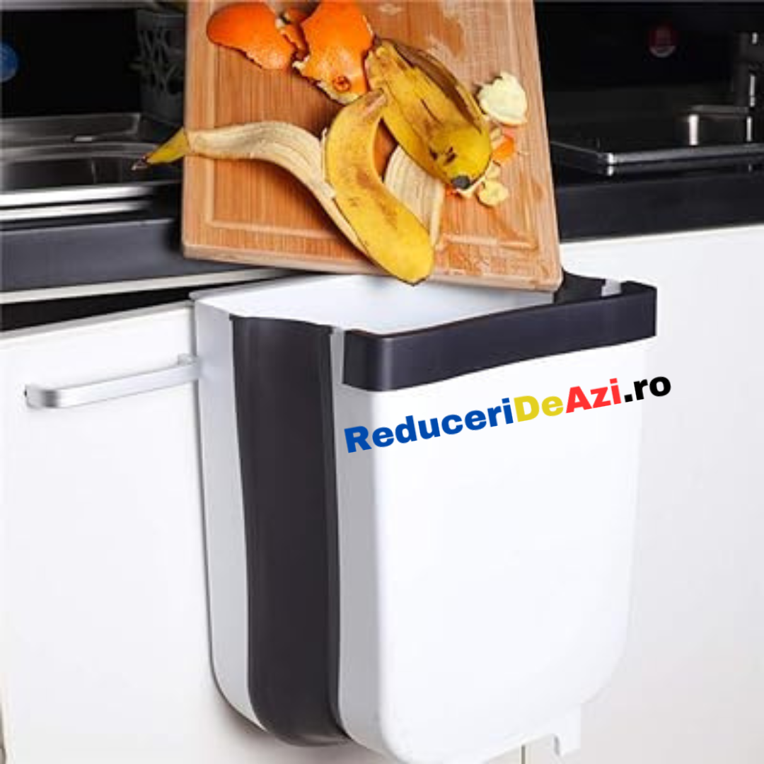 Cos de gunoi pliabil, practic si util