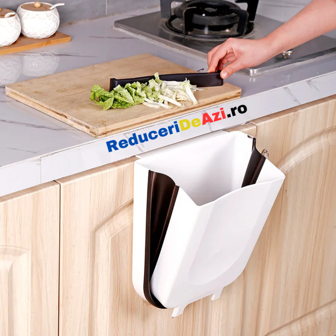 Cos de gunoi pliabil, practic si util