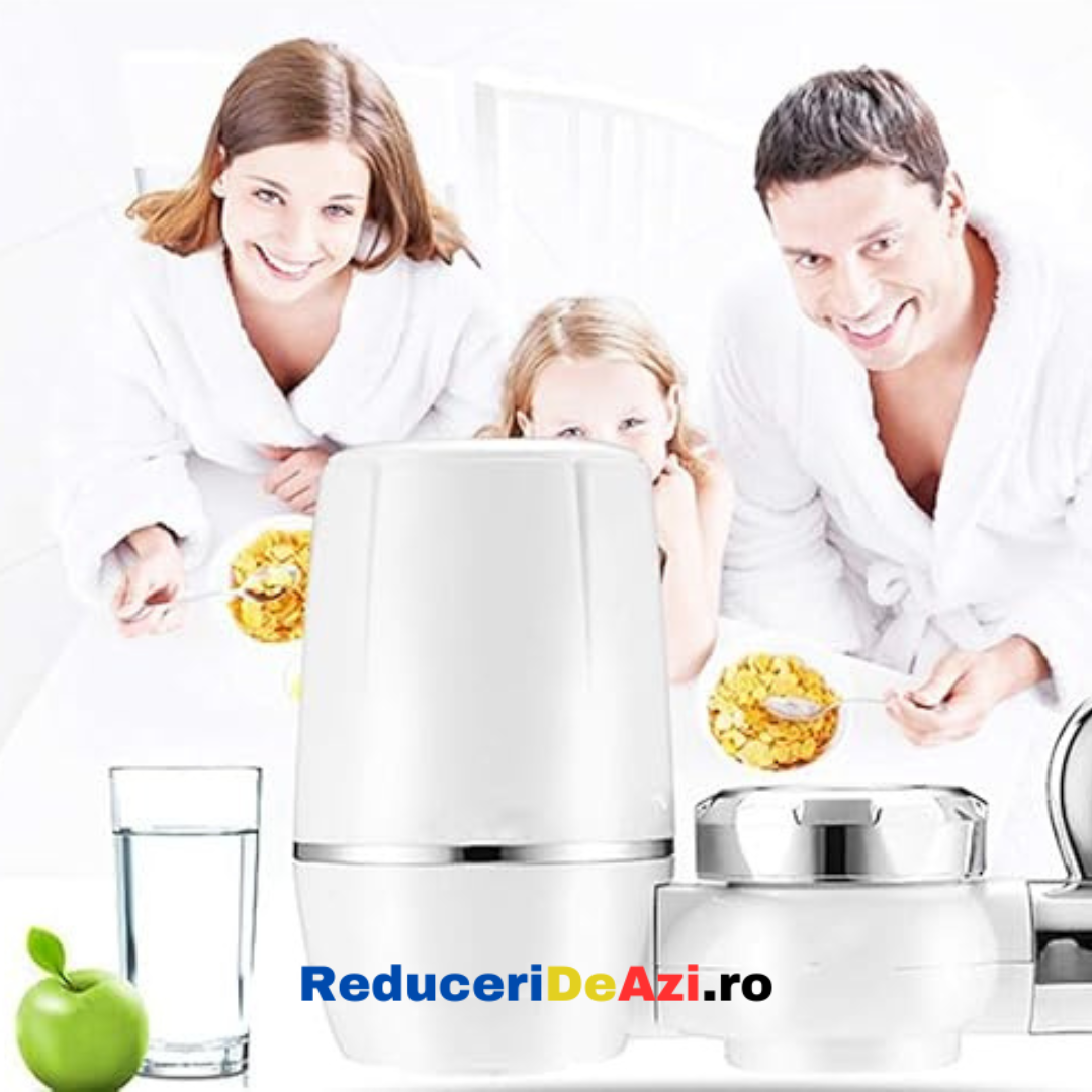 Filtru de apa pentru robinet, purifica si elimina clorul