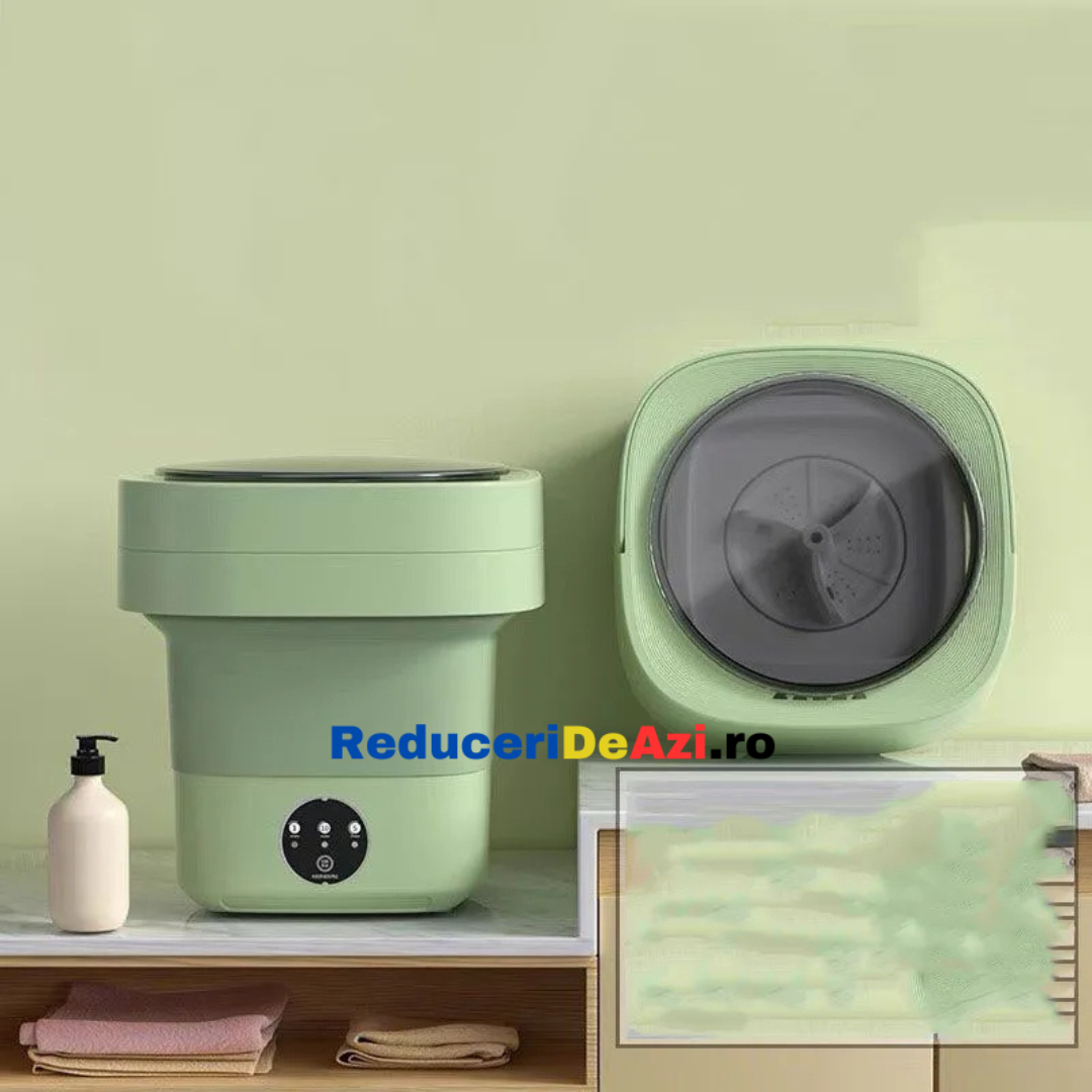 Masina de spalat rufe portabila si pliabila