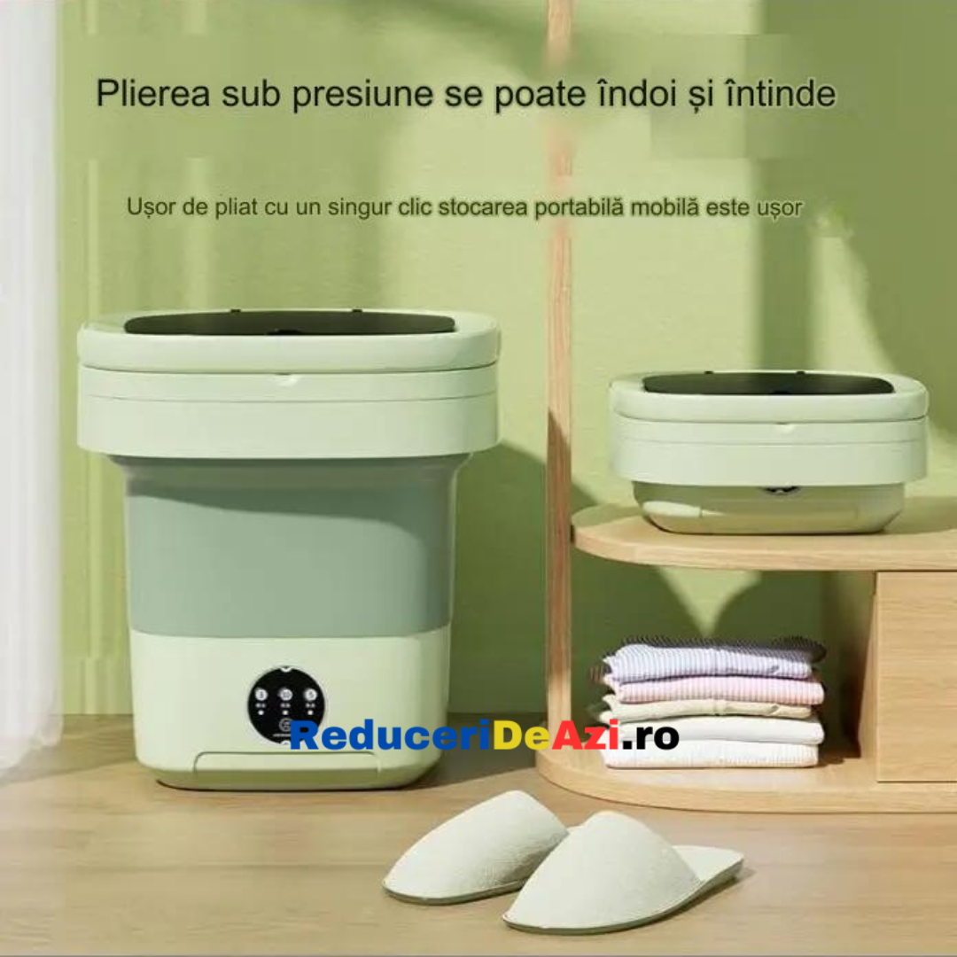 Masina de spalat rufe portabila si pliabila