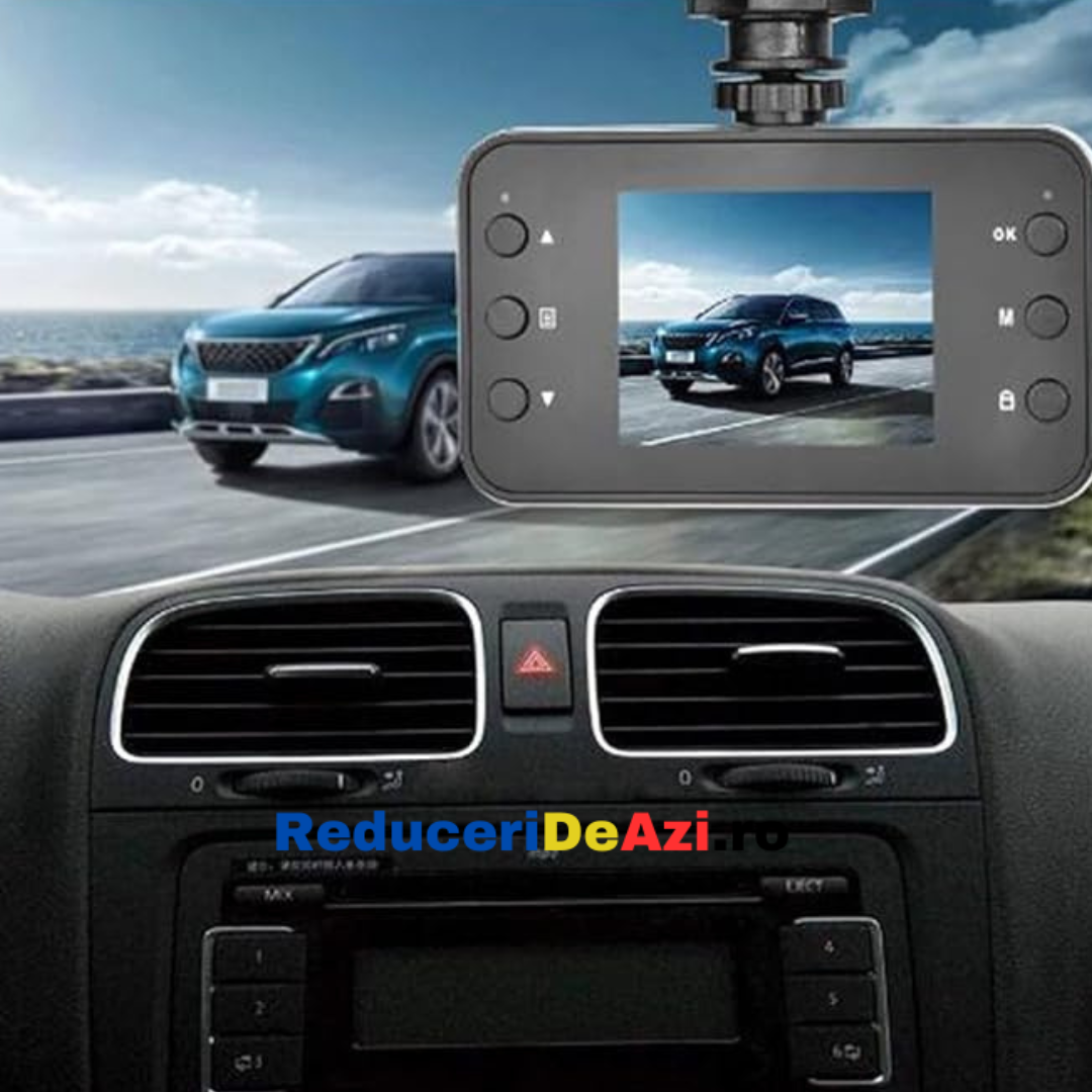 Camera auto DVR, 2.4 inch, HD, filmare noaptea