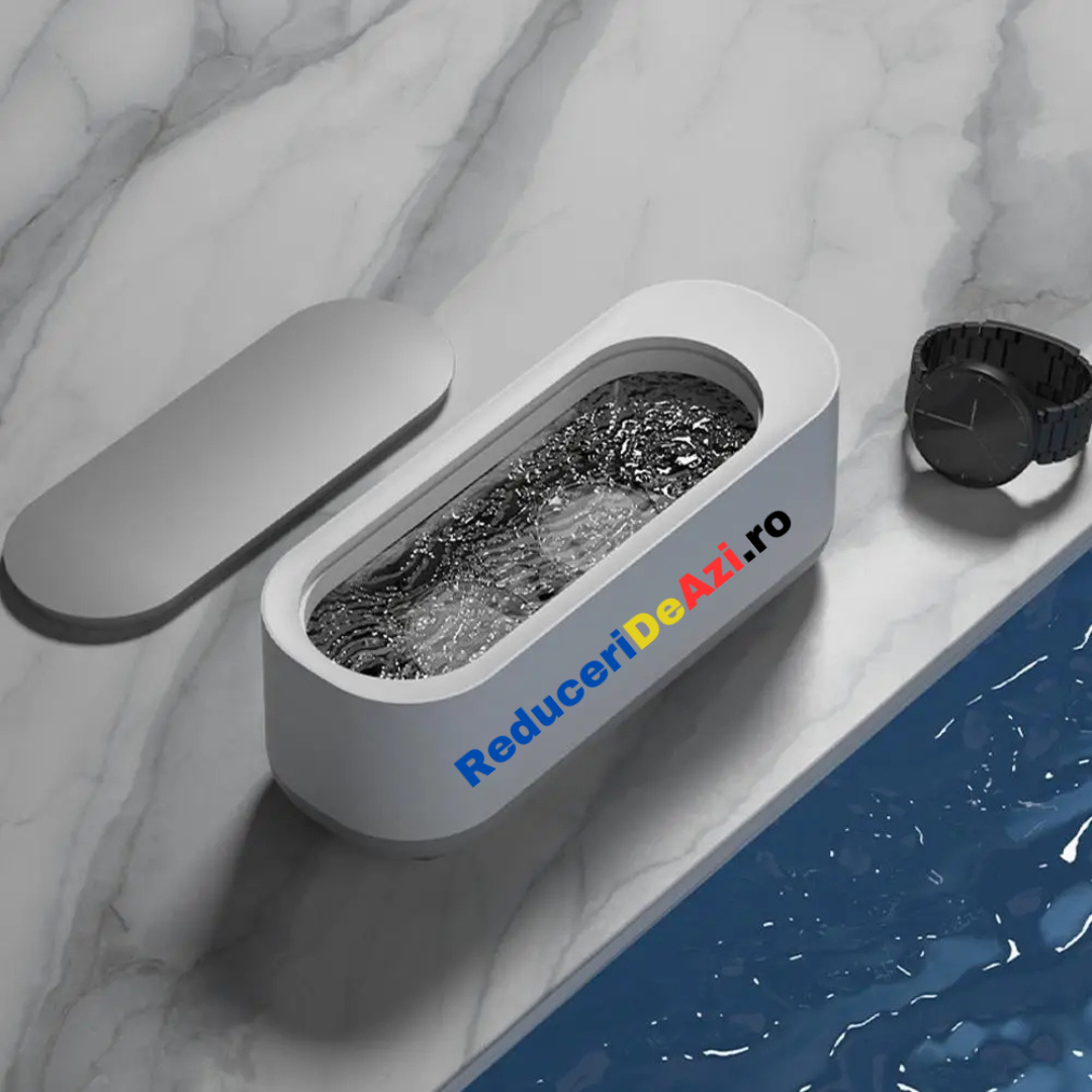 Curățător de bijuterii și ochelari cu ultrasunete