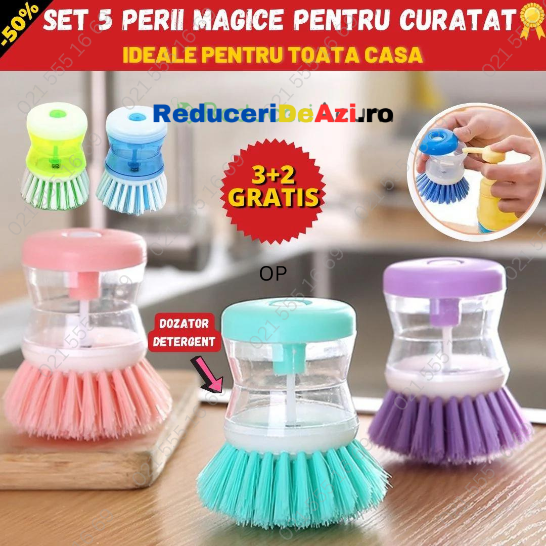 SET 5 PERII MAGICE PENTRU CURATAT