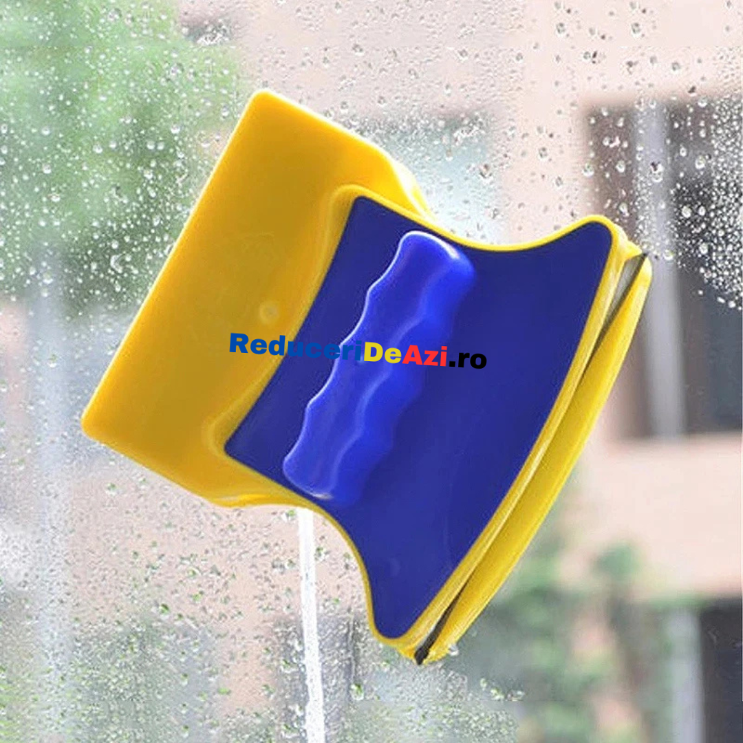 Aparat magnetic pentru curatat geamurile