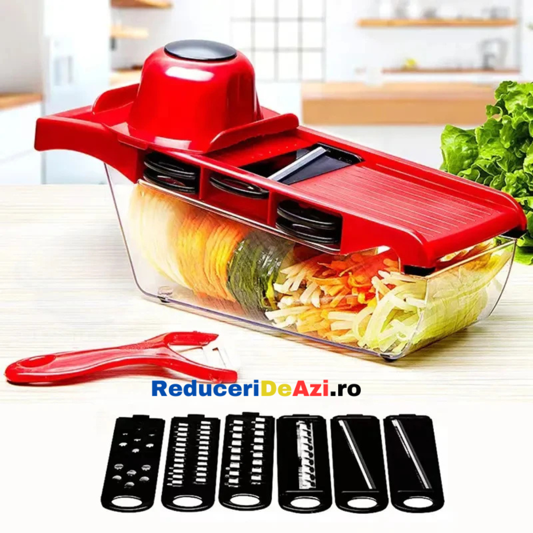 Razatoare 6 in 1 pentru legume