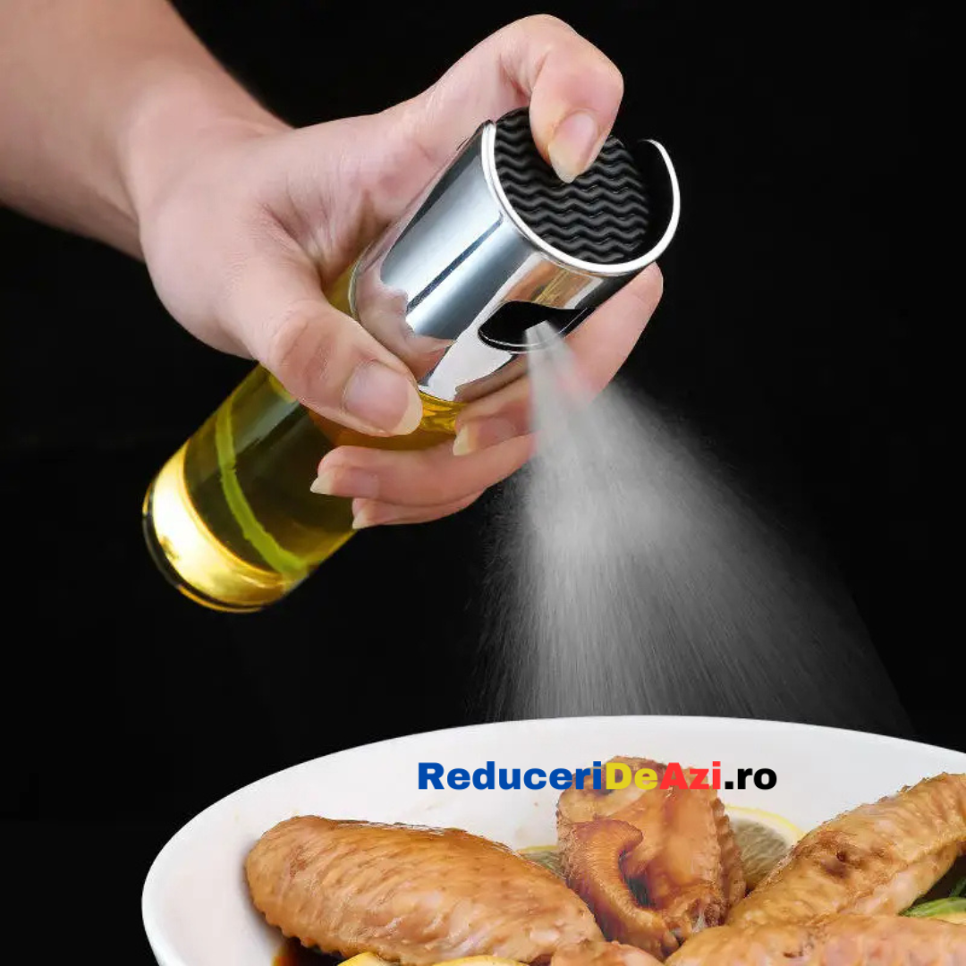 Spray pentru ulei si otet cu pulverizator, 100 ml