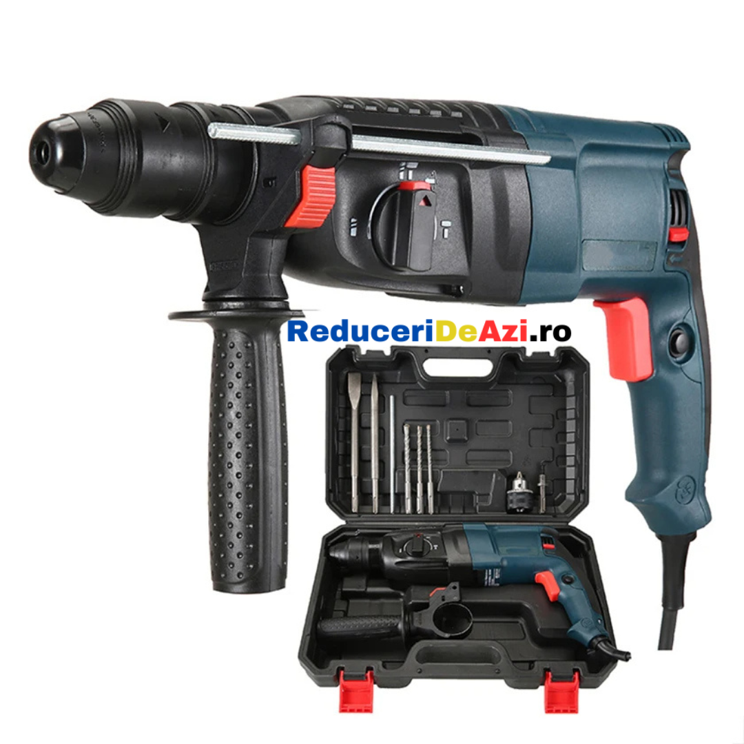 Ciocan Rotopercutor 800w + Mandrina + Valiza De Transport